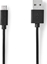 Attēls no Kabel USB Nedis USB-A - micro-B 2 m Czarny (CCGL60500BK20)