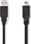 Изображение Kabel USB Nedis USB-A - miniUSB 2 m Czarny (CCGP60200BK20)