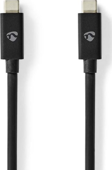 Picture of Kabel USB Nedis USB-C - USB-C 2 m Czarny (CCGP66020BK20)