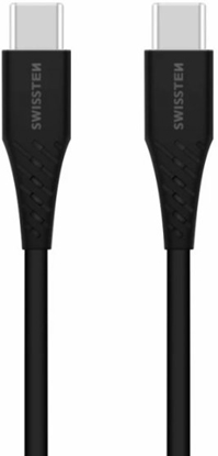 Изображение Kabel USB Swissten 71506301ECO* kabel USB 1,2 m USB C Czarny