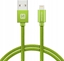 Attēls no Kabel USB Swissten USB-A - Lightning 1.2 m Zielony (71523207)