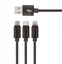 Picture of Kabel USB TelForceOne Kabel USB Setty 3w1 nylon czarny R