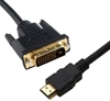 Picture of Kabelis Brackton DVI - HDMI 2K 60Hz 1m