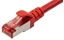 Attēls no Kabelis Brackton Patch SF/UTP 0.25m CAT 6a Red