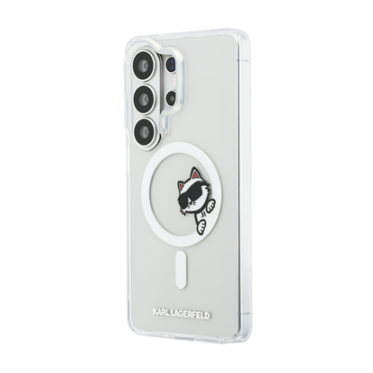 Изображение Karl Lagerfeld IML Choupette Peekaboo Logo Magnetic Case for Samsung Galaxy S26 Ultra