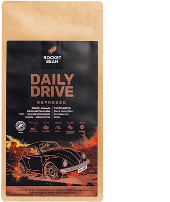 Picture of Kawa ziarnista BeMyBean Rocket Bean - kawa ziarnista DAILY DRIVE Brazylia Espresso 1 kg