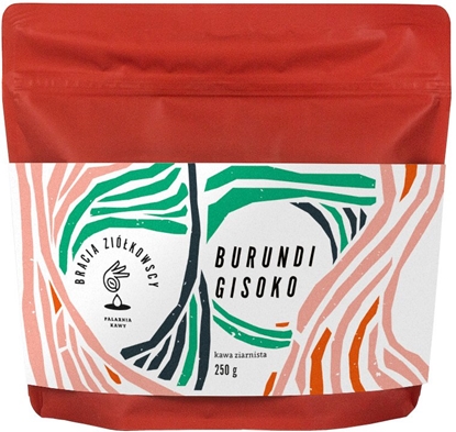 Picture of Kawa ziarnista Bracia Ziókowscy Bracia Ziókowscy - kawa ziarnista Burundi Gisoko Washed Filter 250 g
