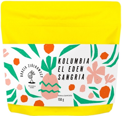 Picture of Kawa ziarnista Bracia Ziókowscy Bracia Ziókowscy - kawa ziarnista Kolumbia El Eden Sangria Washed Filter 150 g
