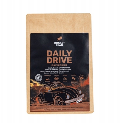 Attēls no Kawa ziarnista Figa Coffee Rocket Bean kawa ziarnista DAILY DRIVE Brazylia Espresso 200 g