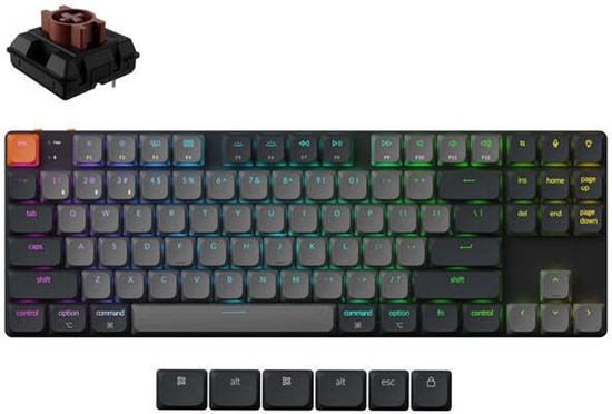 Изображение KEYBOARD WRL K1 RGB/BLACK K1X-B3 KEYCHRON