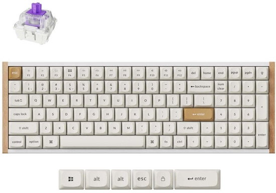 Изображение KEYBOARD WRL K4 HE SPECIAL ED/WHITE K4H-Q1 KEYCHRON