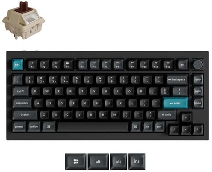 Attēls no KEYBOARD WRL Q1 ULTRA/BLACK Q1U-M3 KEYCHRON