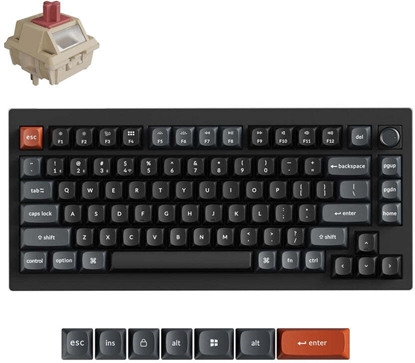 Attēls no KEYBOARD WRL V1 ULTRA/BLACK V1U-D1 KEYCHRON