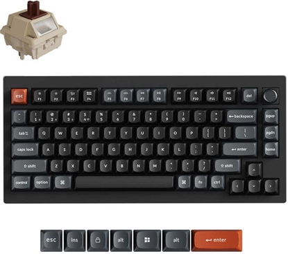 Attēls no KEYBOARD WRL V1 ULTRA/BLACK V1U-D3 KEYCHRON