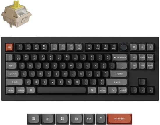 Изображение KEYBOARD WRL V3 ULTRA/BLACK V3U-D4 KEYCHRON