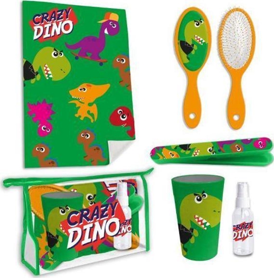 Picture of Kids Euroswan Zestaw toaletowy 6el. Crazy Dino KL10698 Kids Euroswan
