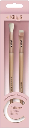 Picture of KILLYS KillyS Collagen Beauty Brush pdzle do brwi i rozcierania cieni 2szt
