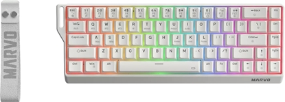 Attēls no Klawiatura Marvo Saber 65W Marvo Banana Crystal (84716040)