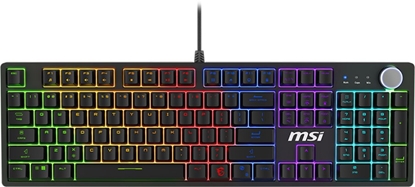 Attēls no Klawiatura MSI FORGE GK-320 RED Gaming Keyboard przewodowa