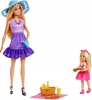 Изображение Lalka Barbie Mattel Family & Friends Siostry na pikniku (JBF43)