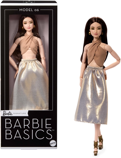 Picture of Lalka Barbie Mattel Signature Basics Lalka kolekcjonerska 06 (JJX25)
