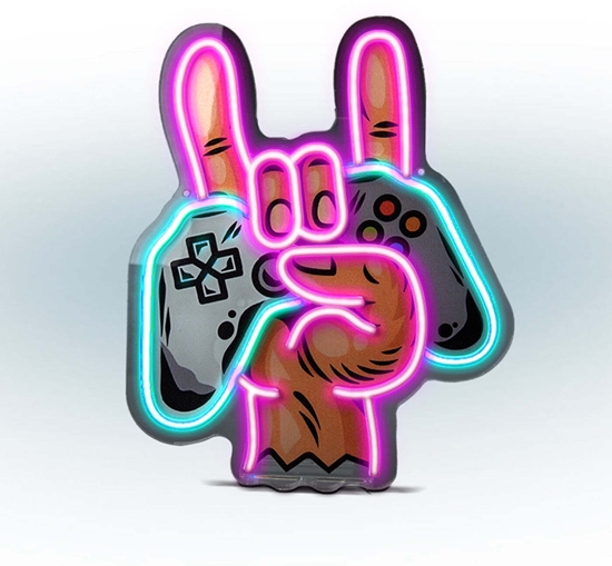 Изображение Led lampa SBS Game On Rock Neon effect 8018417516535
