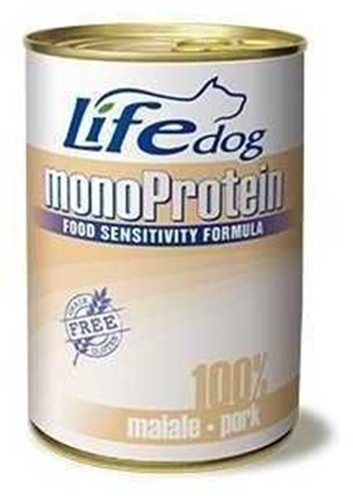 Изображение Life Pet Care LIFE DOG pusz.400g  MONOPROTEIN PORK       /12
