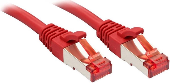 Picture of Lindy 1.5m Cat.6 S/FTP Network Cable, Red