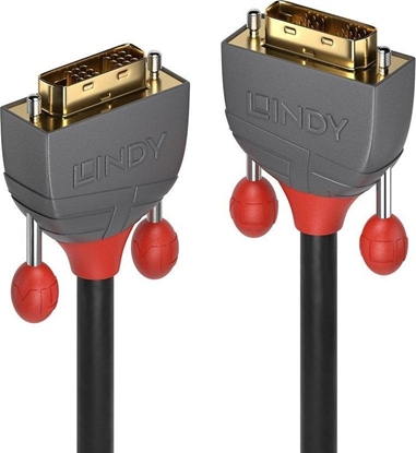 Attēls no Lindy 10m DVI-D SLD Single Link Cable, Anthra Line