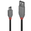Изображение Lindy 5m USB 2.0 Type A to Mini-B Cable, Anthra Line