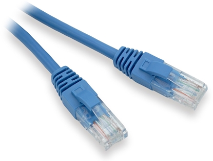 Изображение Lynx CS Patchcord, Cat 5e, UTP, PVC, CCA, niebieski, 15m (LX-UTP5E-150-BLUE)