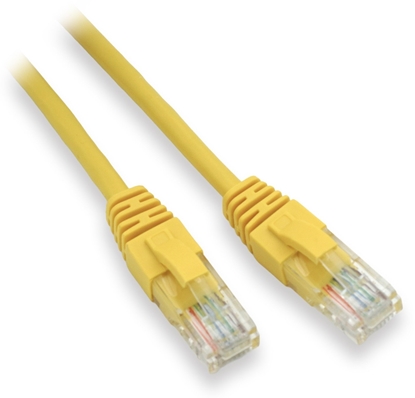 Изображение Lynx CS Patchcord, Cat 5e, UTP, PVC, CCA, óty, 15m (LX-UTP5E-150-YELLOW)