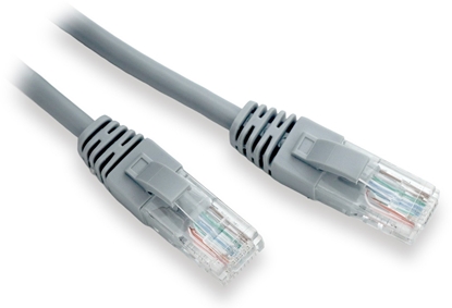 Picture of Lynx CS Patchcord, Cat 5e, UTP, PVC, CCA, szary, 15m (LX-UTP5E-150-GREY)