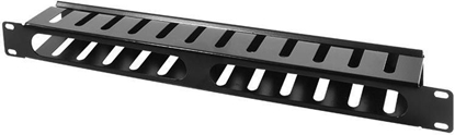 Picture of LogiLink Kana kablowy 19'' 1U Czarny (ORCC01B)