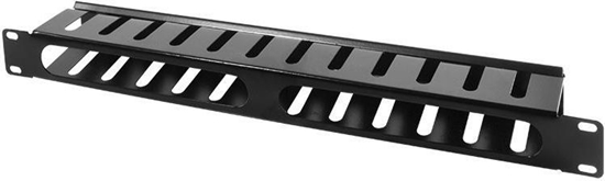 Picture of LogiLink Kana kablowy 19'' 1U Czarny (ORCC01B)