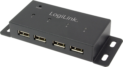 Attēls no HUB USB LogiLink 4x USB-A 2.0 (UA0141A)