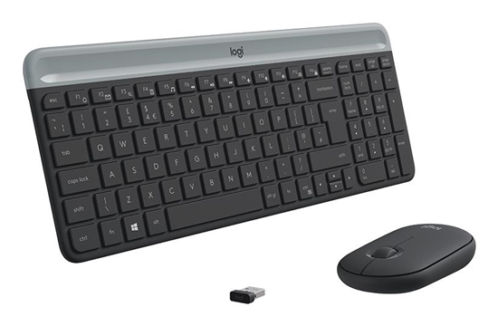 Picture of Logitech MK470 Wireless Keyboard and Mouse Combo Graphite