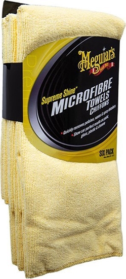 Picture of Meguiars Meguiars Supreme Shine Microfibre Towels - 6-pack
