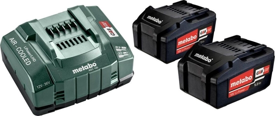 Изображение Metabo METABO.AKUMULATOR 18V 5,2Ah x2 +ADOW. MET685051000