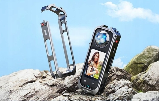 Изображение Metalowa obudowa ochronna z oson obiektywu PULUZ do Insta360 X5