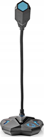 Изображение Mikrofon Nedis Nedis GMICGU100BK mikrofon Czarny, Niebieski Mikrofon do komputera