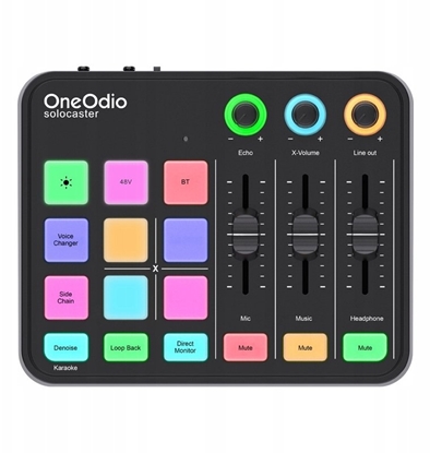 Picture of Mikrofon OneOdio Mikser Audio i Karta dwikowa OneOdio Solocaster