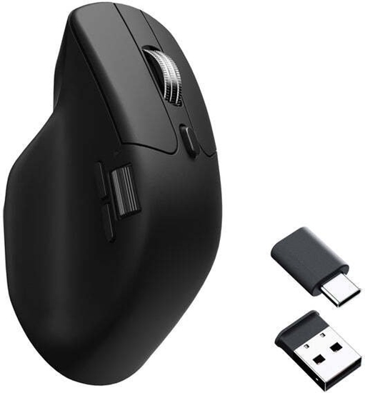 Изображение Mysz Keychron M6 Silent Wireless (M6S-A1) 1000Hz Black Czarny Bezprzewodowa Mysz gamingowa