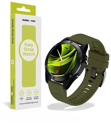 Attēls no Mobile Origin Easy Strap Watch 22mm Dark Green
