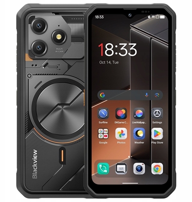 Attēls no MOBILE PHONE FORT 100/8/128GB BLACK BLACKVIEW