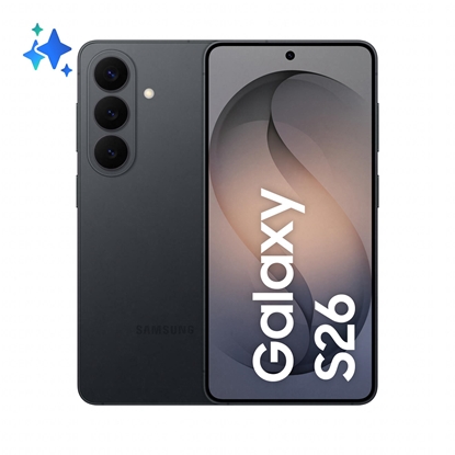 Изображение MOBILE PHONE GALAXY S26/512GB BLACK SM-S942B SAMSUNG