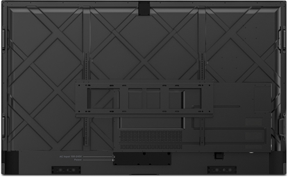 Изображение Monitor Lenovo ThinkVision T86 - LED-Monitor - 218.4 cm (86") - stacjonarny - Touchscreen - 3840 x 2160 4K @ 60 Hz - VA - 400 cd/m2 - 4000:1 - HDR10 - 6.5 ms - 4xHDMI, VGA, DisplayPort, 2xUSB-C, RCA (composite) - goniki - Raven Black