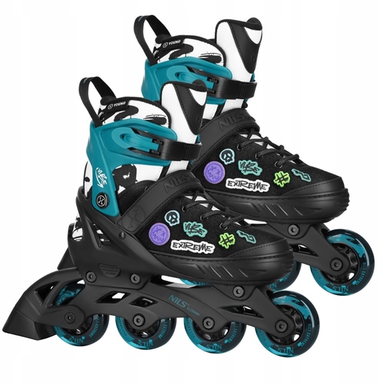 Изображение NA2053A YWOROLKI VIBE TURKUSOWE ROZM. L(40-43) NILS EXTREME