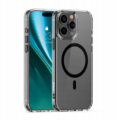 Attēls no Nakadka Etteri Color Mag do iPhone 15 Pro Max 6,7" czarna