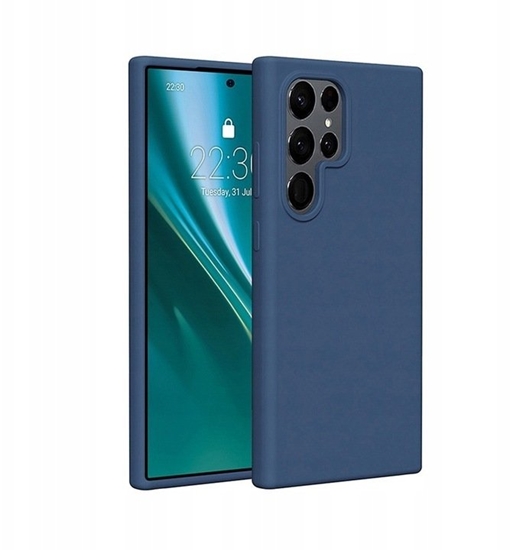 Изображение Nakadka Etteri Silicone Mag do Samsung Galaxy S26 Ultra ciemnoniebieska